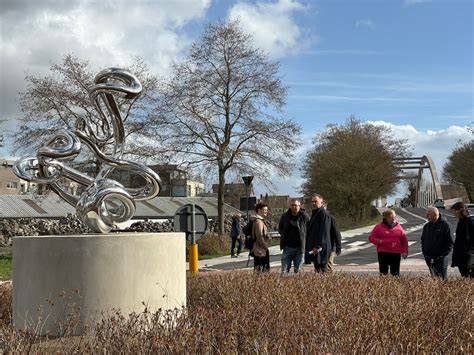 kunstwerk centraal punt schutting