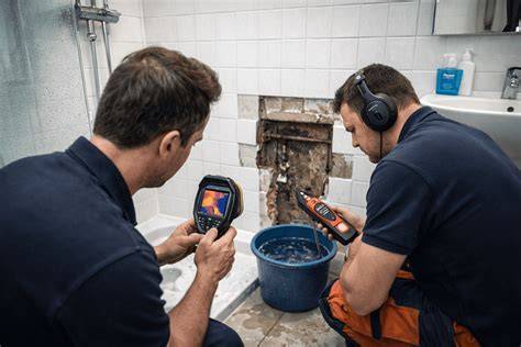 Badkamer lekkage stap-voor-stap