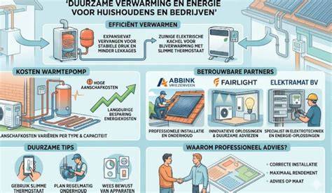 Infographic: energiezuinig verwarmen tips
