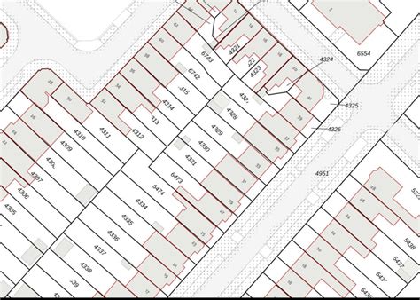 Plattegrond met aanduiding van erfgrens en minimale bouwafstanden.