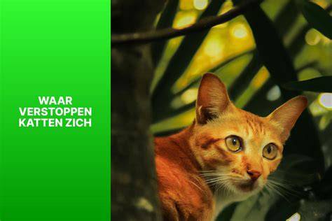 Infographic: stressfactoren bij katten en hoe verstoppen helpt