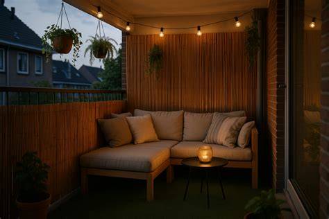 Praktische opslagoplossingen voor klein balkon (afbeelding)