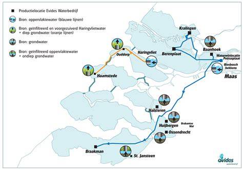 Routekaart leveringsgebied en opties per leverancier