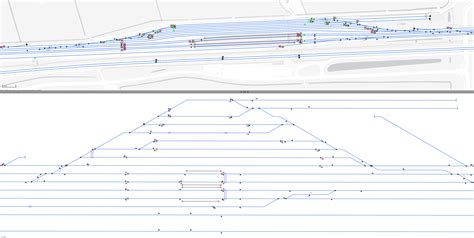 Visualisatie van het opplakken van stroken en patroonafstemming