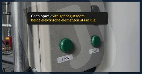 Foto: elektrisch element in warmtepompbeveiliging