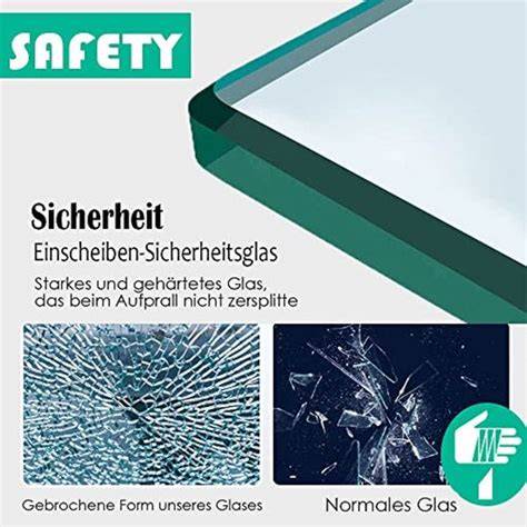 Foto: voorbeelden van matzwart glas en nano-coating