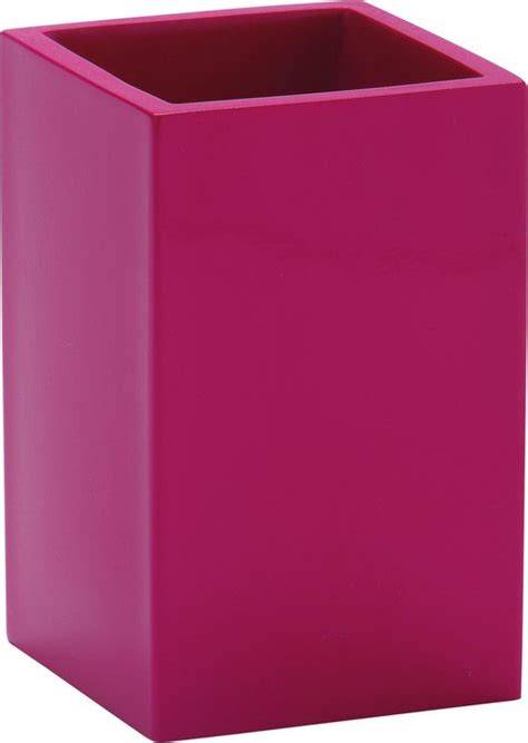 Taco beker in fuchsia kleur, Aquanova-stijl en design