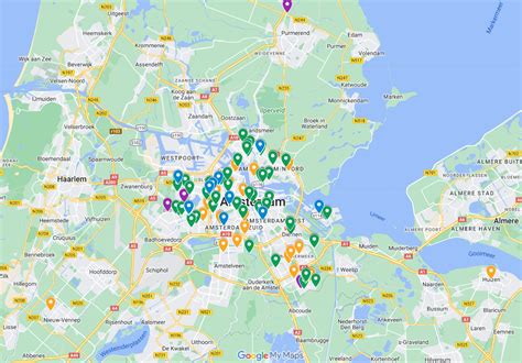 Overzichtskaart van Purmerend met locaties van de servicepartners