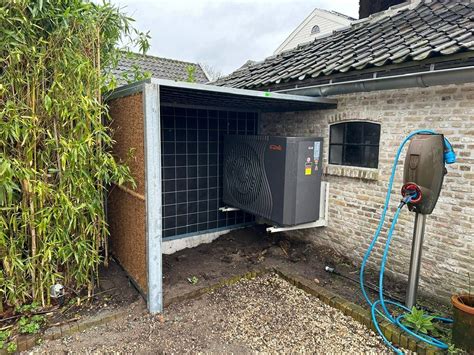 Illustratie: Locatie en geluidsdemping warmtepomp