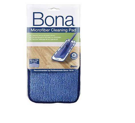 Voorbeeld: Bona Cleaning Pad in gebruik