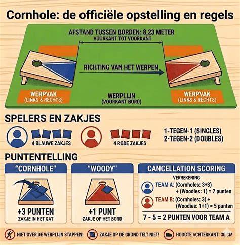 Infographic: beste posities en afstanden voor schommelbevestiging
