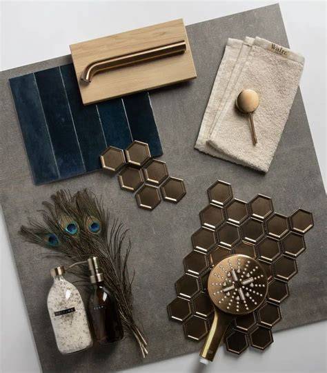 Infographic: Kleurenpalet en combinatietips voor blauw in badkamers