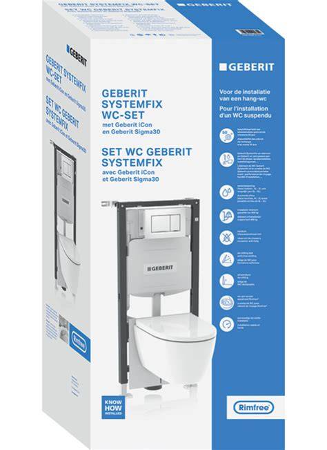 Infographic: Geberit Systemfix installatie-element en wandblokken