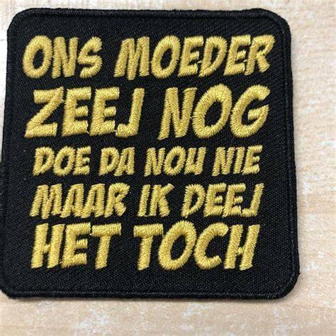 Infographic: Ontstaan van Ons moeder zeej nog - van Engels naar Nederlands succes