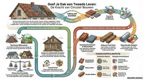 Infographic: Circulair bouwen en hergebruik van materialen