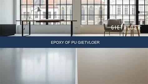 Infographic: Verschillen tussen epoxy en PU gietvloeren