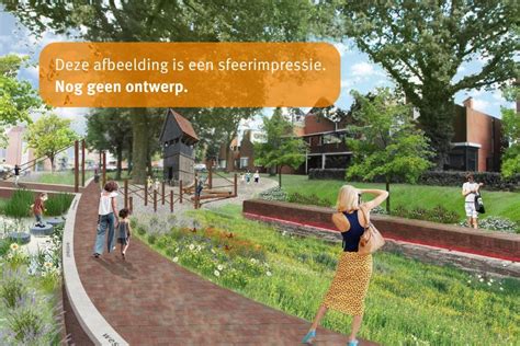 Schema vernieuwde singelpark Westwal en omliggende wijkprojecten
