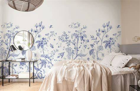 Behang ideeën visualiseren: dieren, bloemen en Scandinavische patronen