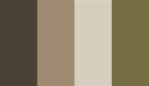 Kleurvoorbeelden: bruin en associaties met hout en groen