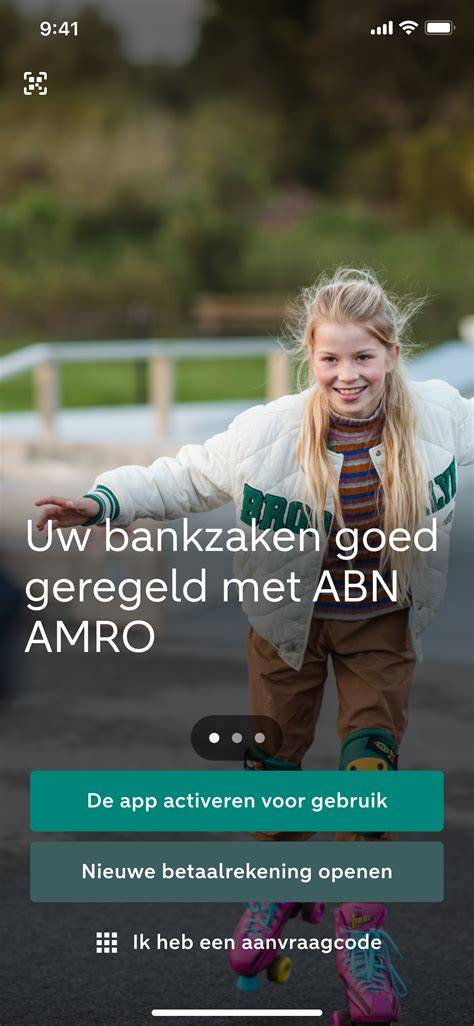 Infographic: Stappenplan activeren ABN AMRO app
