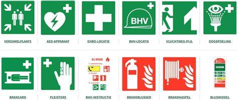 Pictogrammen en afbeeldingen van korfplugsets, sifons, inzetbakjes en afdekplaatjes die de functies illustreren.