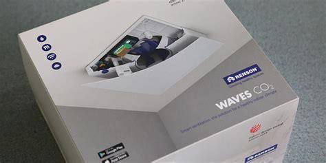 Infographic: Schematische weergave van Renson Waves sensoren en SmartConnect netwerk