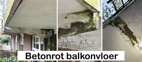 schematische weergave van de oorzaken van betonrot en scheurvorming
