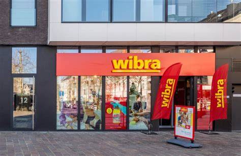 Infographic: groei Wibra (winkels + webshop) en noodzaak voor nieuw DC