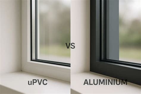 Tabel met materialen en voordelen: Aluminium, Hout, uPVC