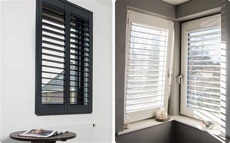 Foto: Shutters in frame bij kunststof kozijnen