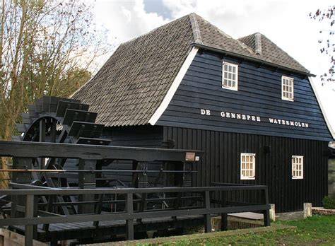 Genneper Watermolen en Dommelmonding bij Eindhoven