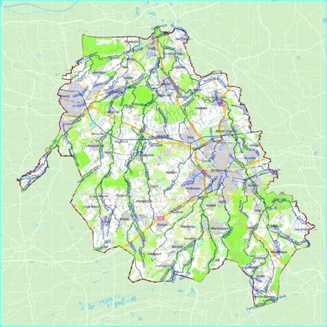 Overzicht van Natura 2000-gebied langs de Dommel