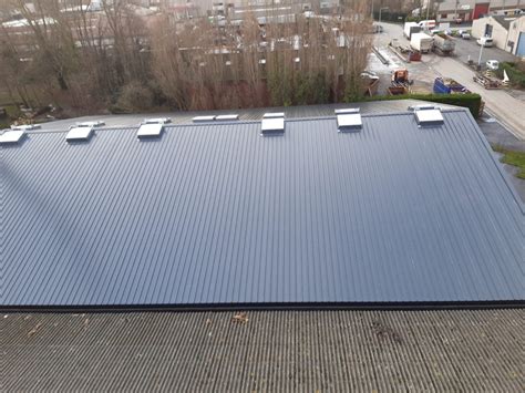 Dakconstructie met sandwichpanelen