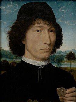 Portret van een man met munt, mogelijk Bernardo Bembo (Antwerpen)