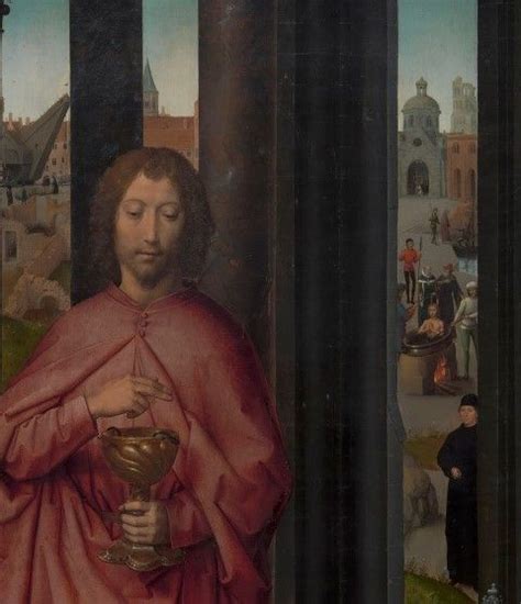 Johannesretabel Memling (Brugge), detail