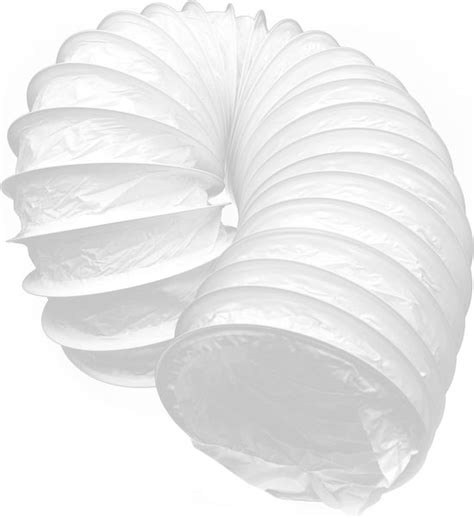 Diagram: vergelijking kunststof, spirobuis en flexibele slang in industriële ventilatiesystemen