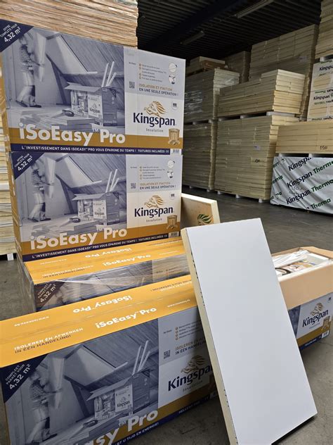 Infographic over IsoEasy Pro montagematerialen en afwerking