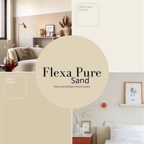 Infographic: Flexa Pure familie en afwerkingopties
