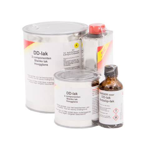 Voorbeelden van completesystemen: epoxy + DD Lak