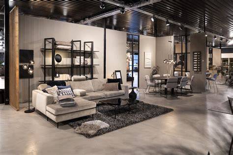 Schema: indeling showroom en presentatie van kledingafdelingen