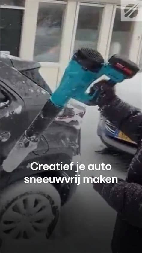 Infographic: Stappenplan sneeuwvrij maken auto en dak