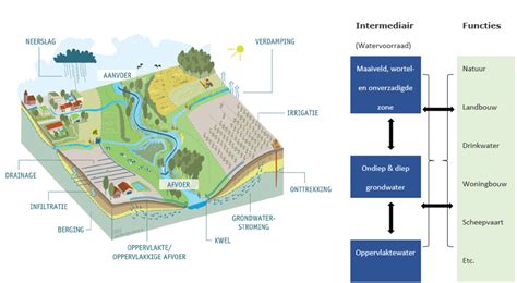 Infographic:1 Hydrologie en afvoer van water