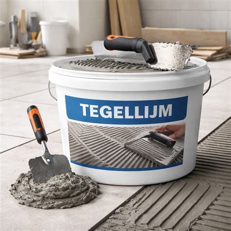 Infographic: Soorten tegellijm en toepassingsgebieden