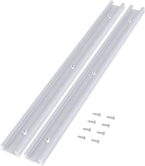 aluminium lat als geleider voor rechte sleuf
