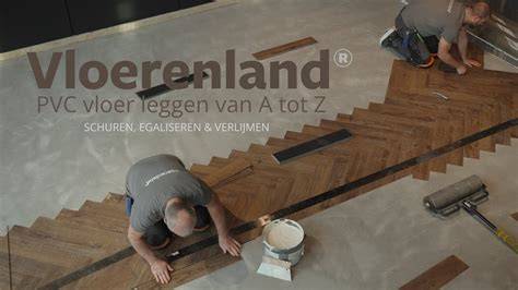 Infographic over vinyl vloer leggen: voorbereidende stappen, ondervloer, acclimatisatie en legmethodes