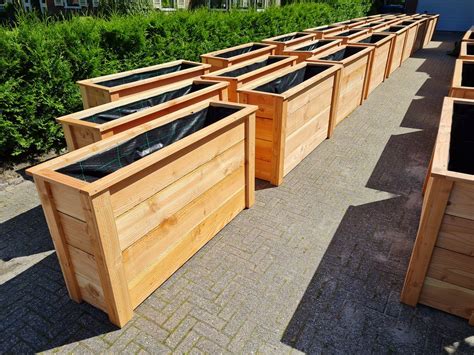 Infographic: Stappenplan houten plantenbak