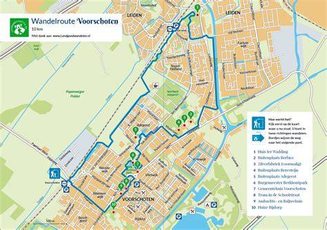 Monumentale Voorschoten-panden en buitenplaatsen in kaart