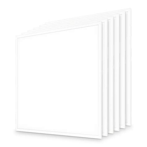 Afbeelding van verschillende formaten LED panelen (60x60, 120x30) en ronde inbouwpanelen