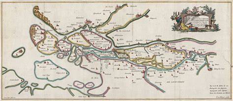 Afbeelding: Jan van Jagen, Kaarte vertoonende den loop van de Maaze en Merwede, mitsgaders den grooten Zuidhollandschen Waard, voor de bekende overstrooming van 't jaar 1421. Dordrecht: P. van Braam, 1771. Allard Pierson UvA, HB-KZL 104.12.02.
