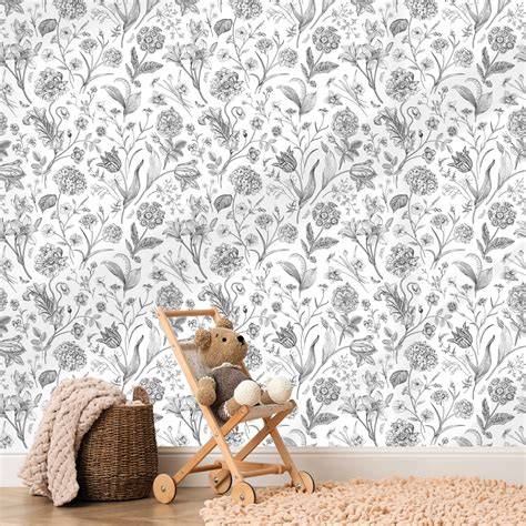 Infographic: Overzicht van botanisch, retro, bloemen en natuurlijk behangstijlen